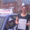 Hi I would like to say thanks to my driving instructor Andy he really is a great teacher and helped me with
                                what I needed to work on and was always easy to understand and talk to. With Andy&rsquo;s help I managed to
                                pass my driving test first time thanks so much Andy and thank you to Topclass driving School would always
                                recommend them to any one wanting to learn to drive.<br/><br/><b>Amber Harrison</b>, Maidstone Kent