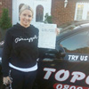 Hi I would just like to say a huge thank you to top class driving school and a massive huge thank you to my
                                driving instructor john who was the best driving instructor ever he had a lot of patience and it was a
                                pleasure every week going out with him for my driving lessons I passed my driving test on the 11/12/13 once
                                again thanks john I wouldn&rsquo;t of done it without you.<br/><br/><b>Nicky Chapman</b>, Maidstone Kent